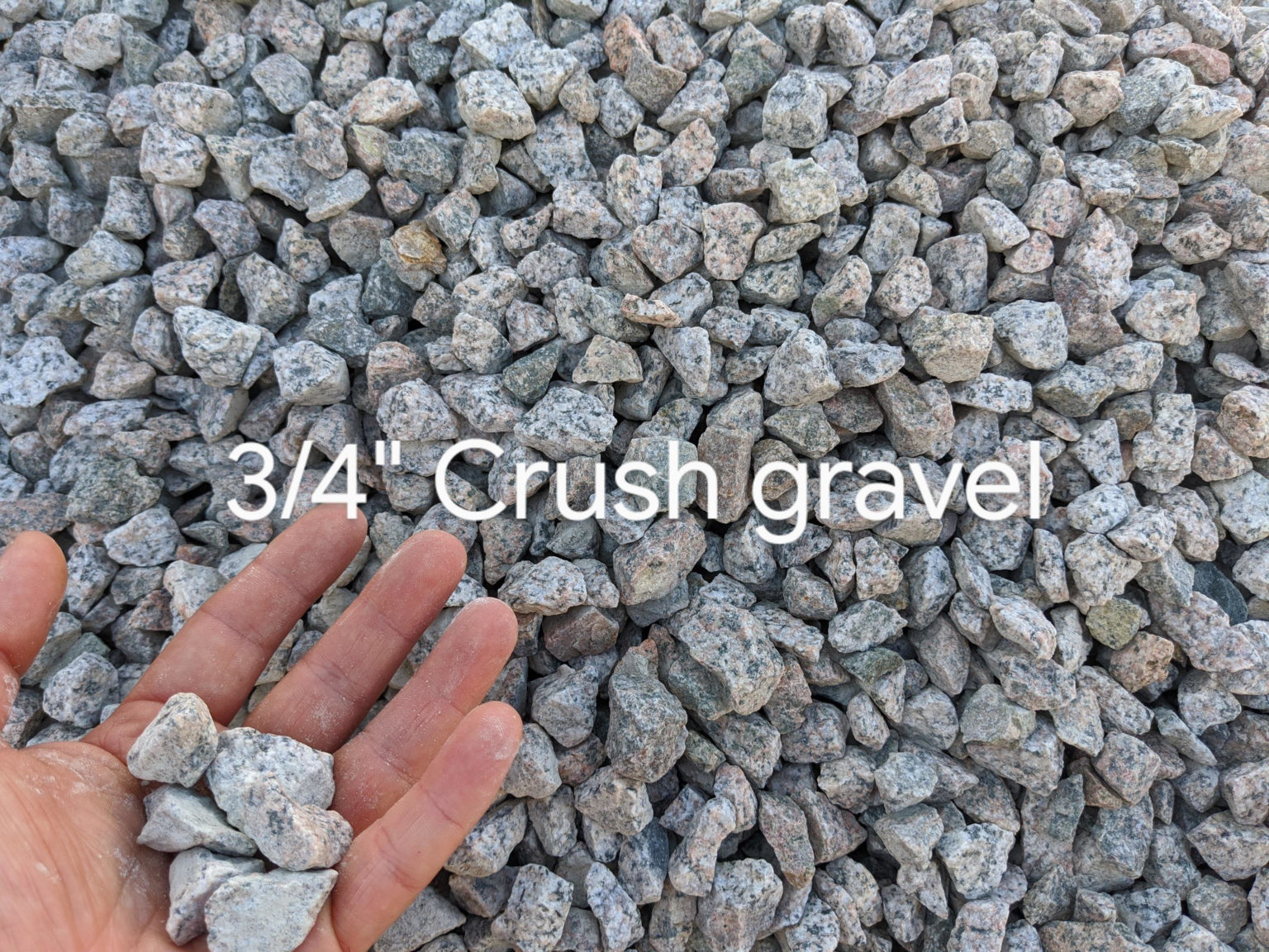Crush Gravel Triple Five Bulk Bags Gravel Delivery Service Vancouver